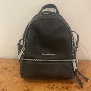 COPY - Black Leather Back Pack